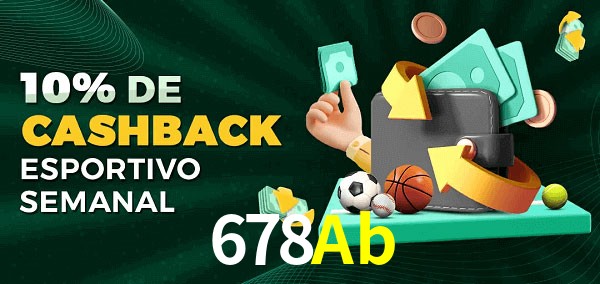 10% de bônus de cashback na 678Ab