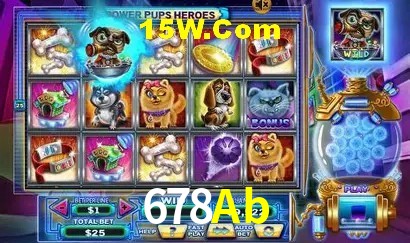Slots com jackpots e giros grátis na 678Ab
